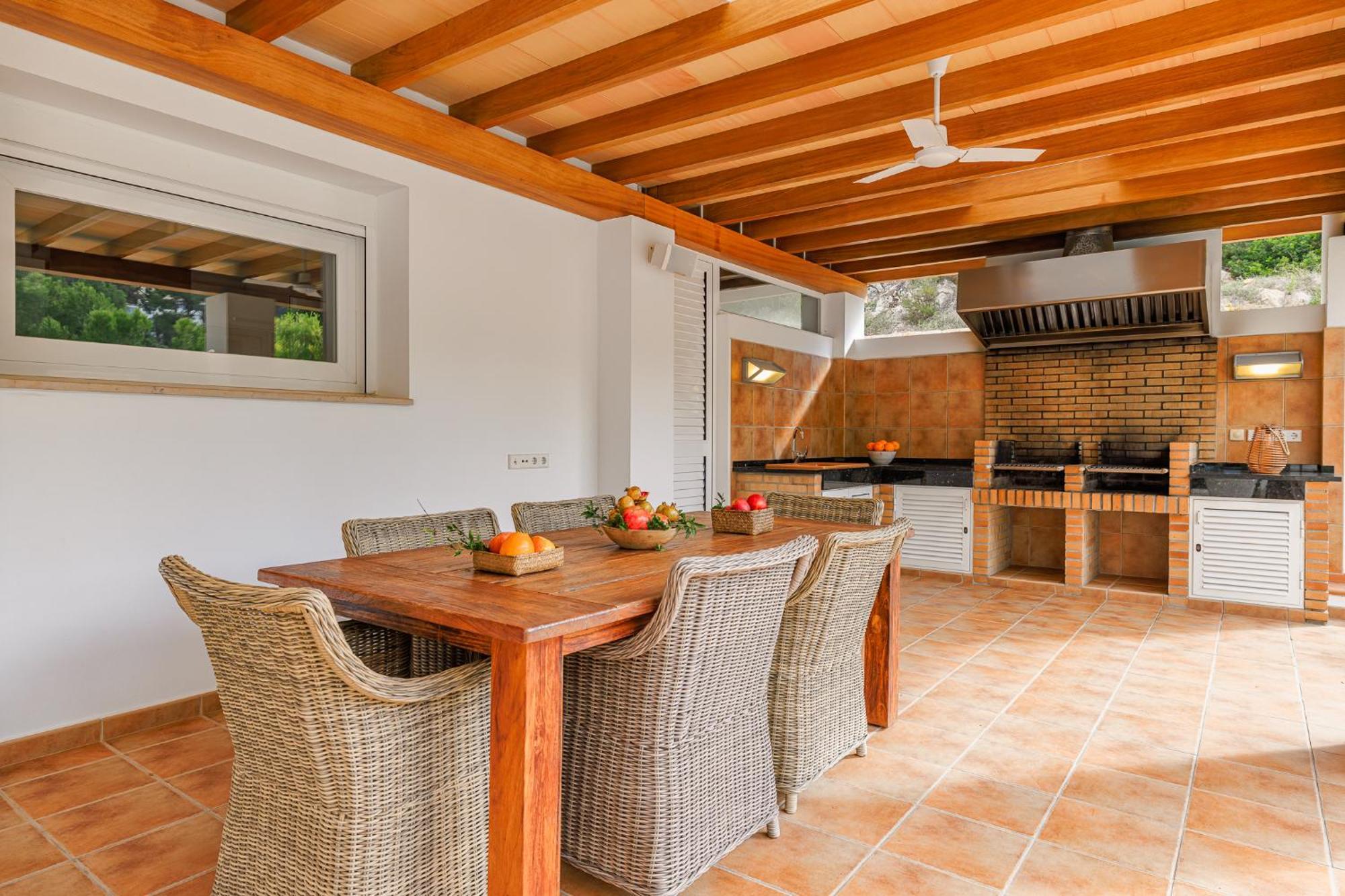 Can Parras Casa Con Piscina Y Barbacoa Cerca De La Playa San José Екстериор снимка