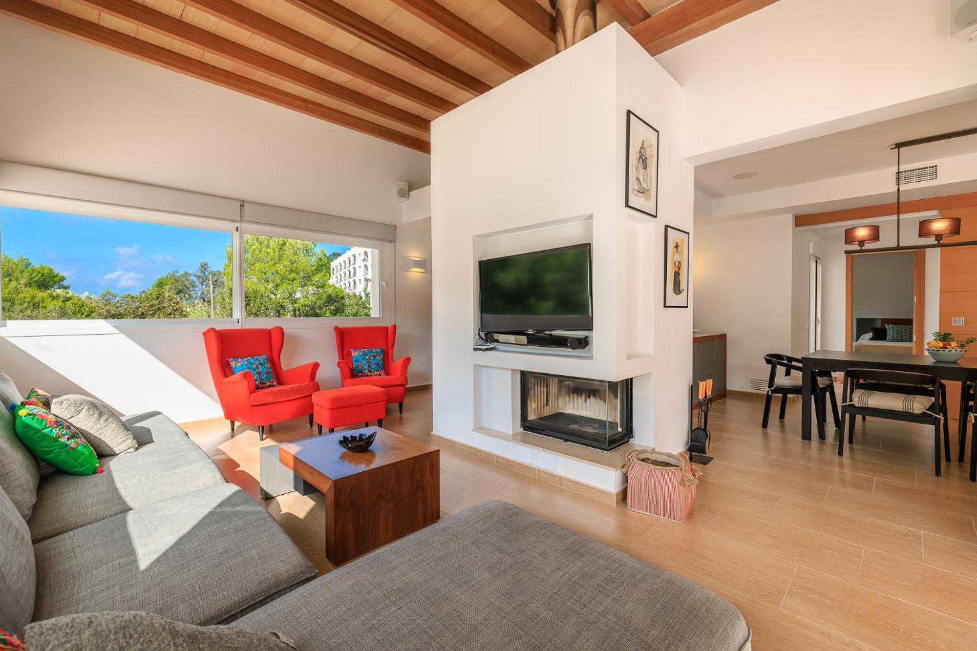 Can Parras Casa Con Piscina Y Barbacoa Cerca De La Playa San José Екстериор снимка