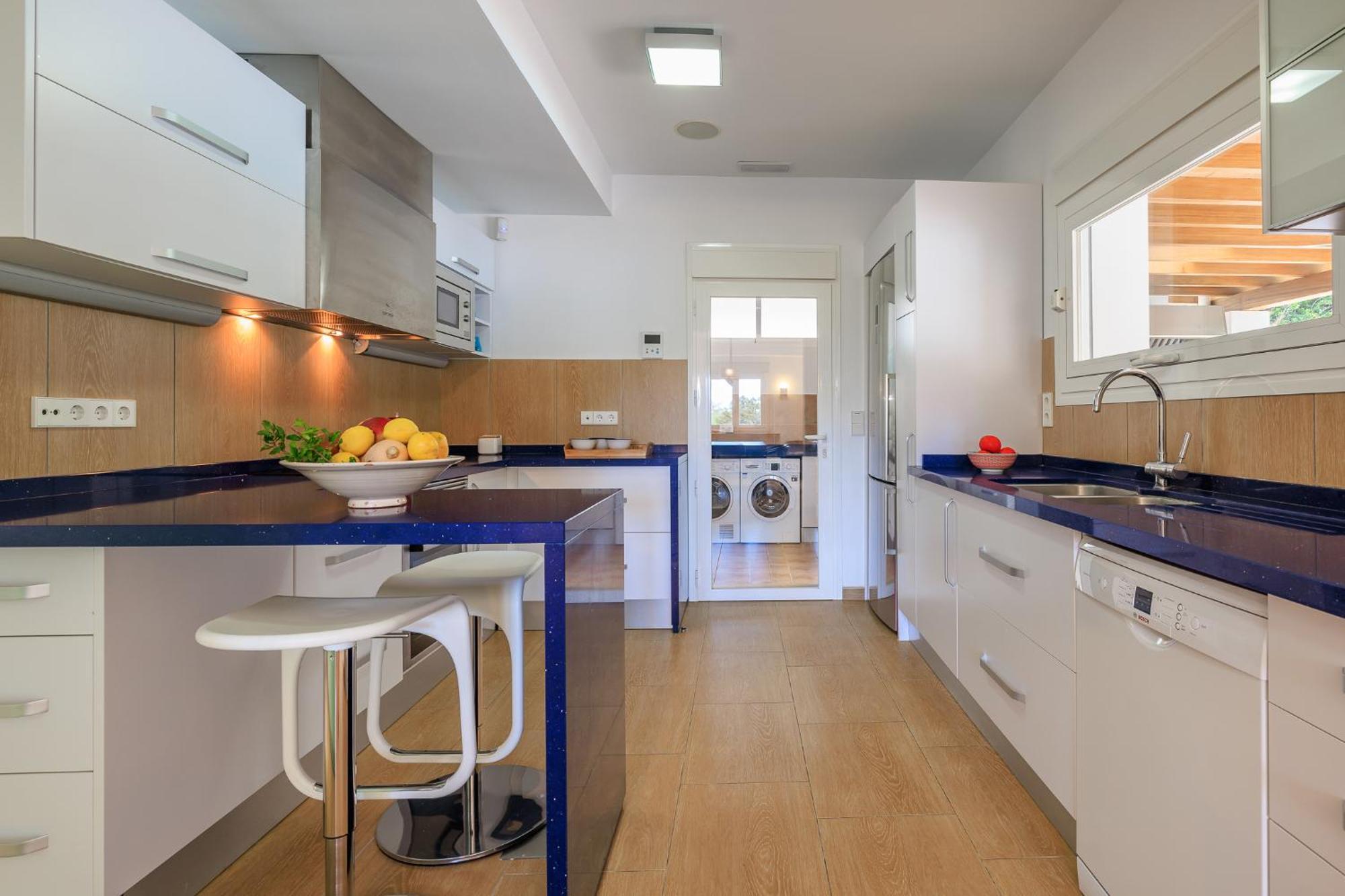 Can Parras Casa Con Piscina Y Barbacoa Cerca De La Playa San José Екстериор снимка