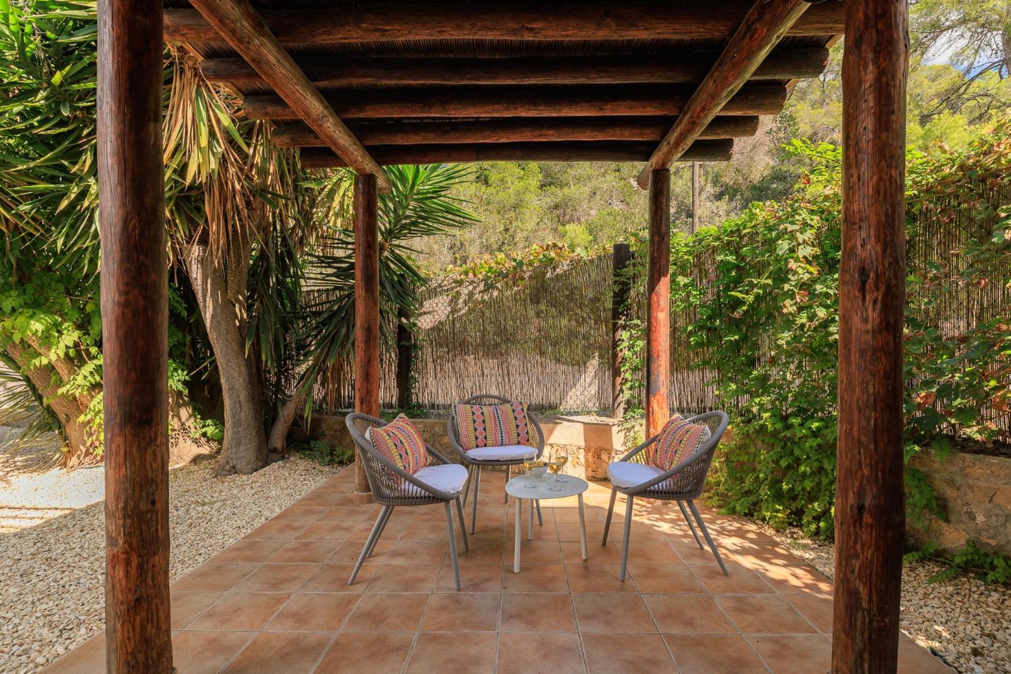 Can Parras Casa Con Piscina Y Barbacoa Cerca De La Playa San José Екстериор снимка
